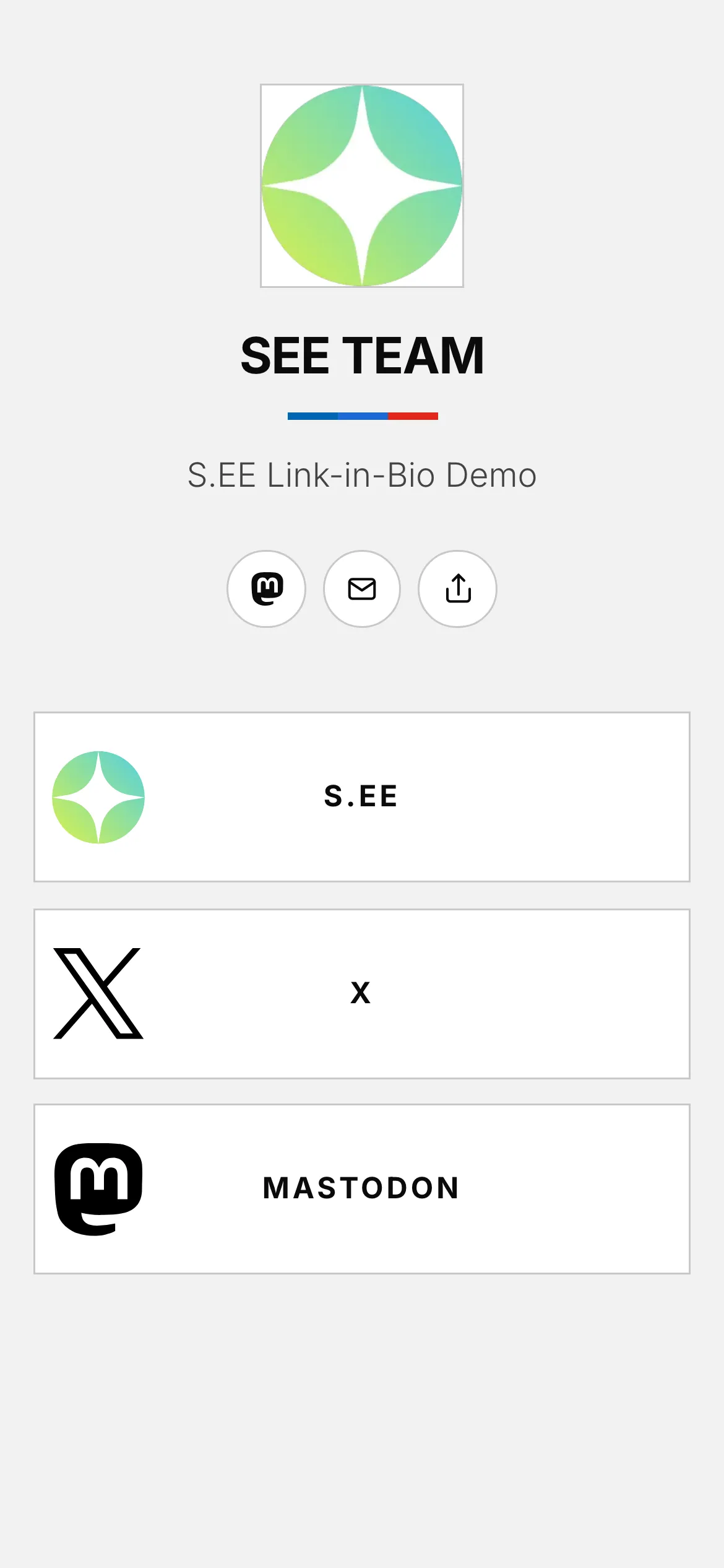 Carbon Link in Bio theme