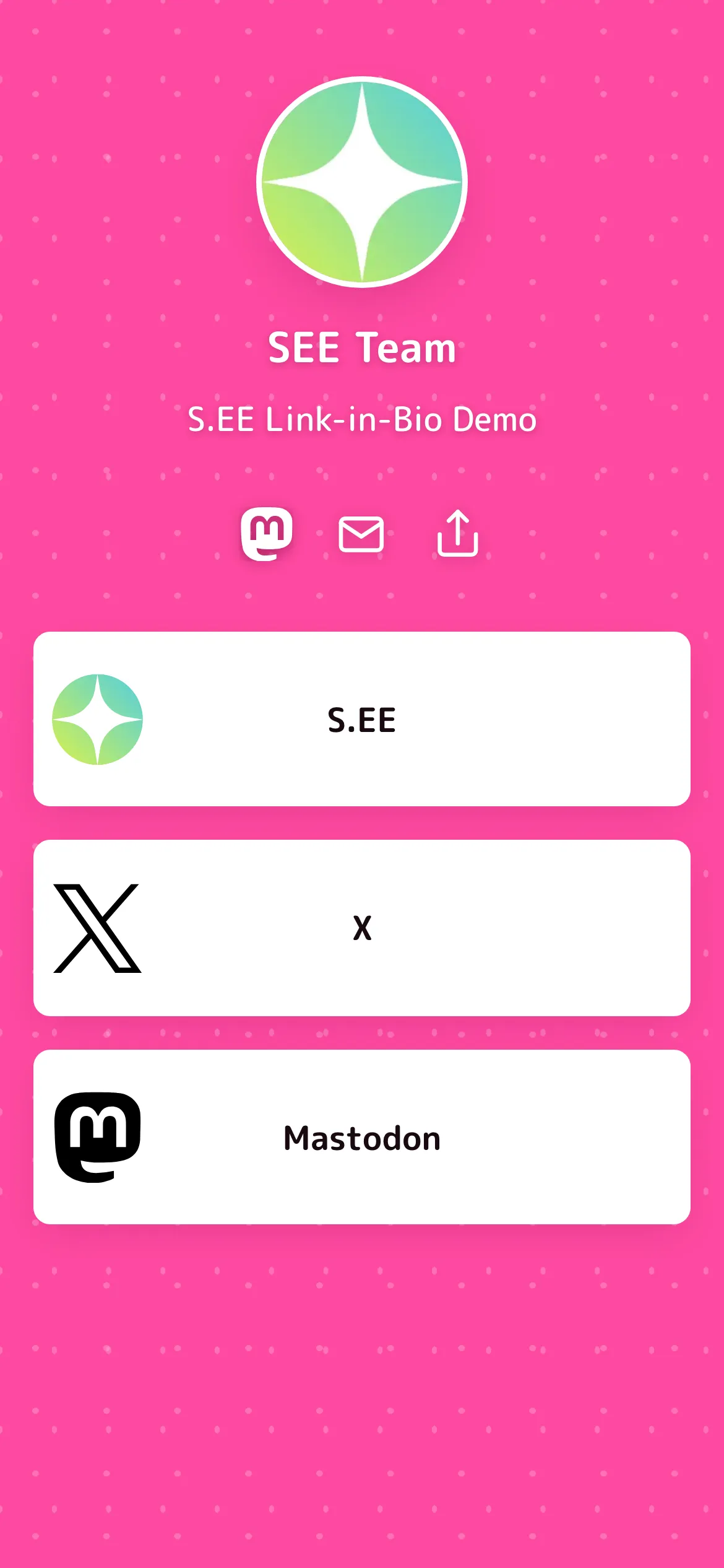Ichigo Link in Bio theme
